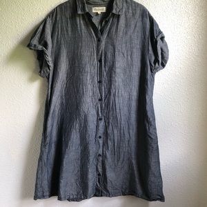 Madewell Chambray Shirt Dress
